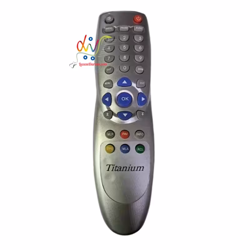 کنترل رسیور تیتانیوم مدل2100 نقره ای