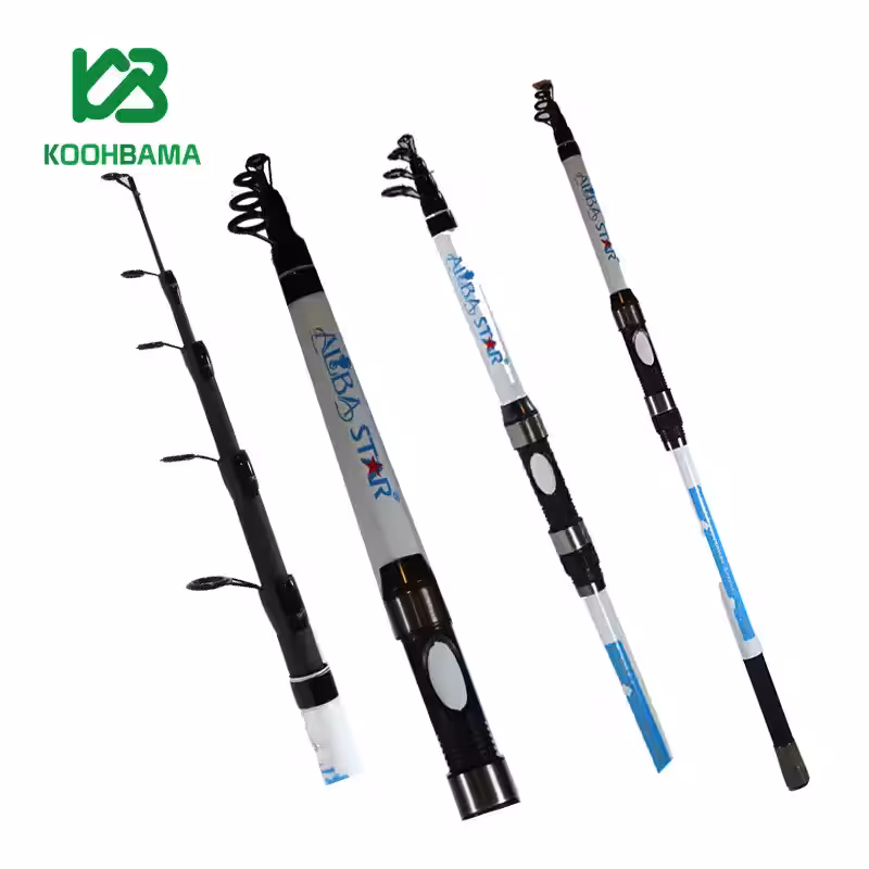 چوب ماهیگیری تلسکوپی آلبا استار فول کربن سایز 2.70 متر
