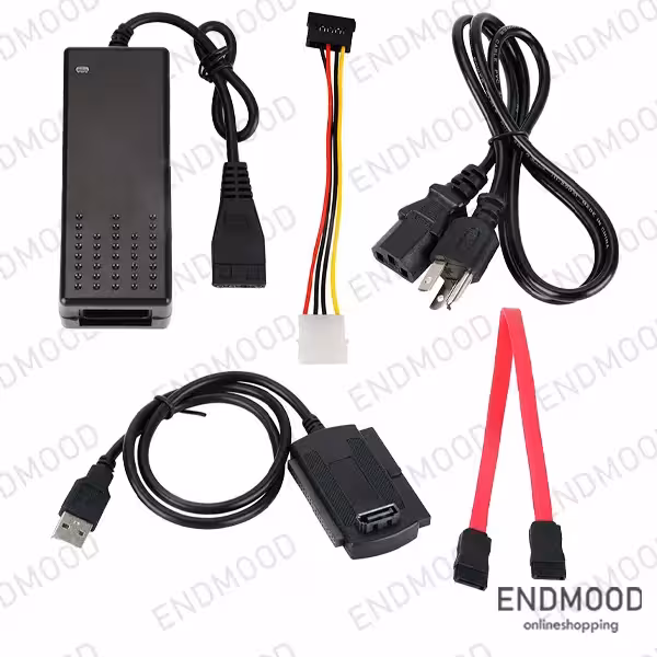 تبدیل USB 2.0 به Sata و IDE کی نت مدل K-COU20IDE