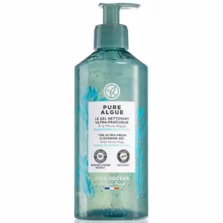 ژل شستشوی پوست نرمال تا مختلط ایوروشه مدل Pure Algue حجم 390 میلی لیتر