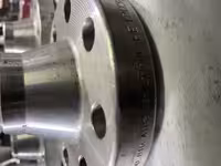 فلنج گلودار "2   دابلکس ریس فیس کلاس 600 رد40  B16  از جنس    A/SA182/F51