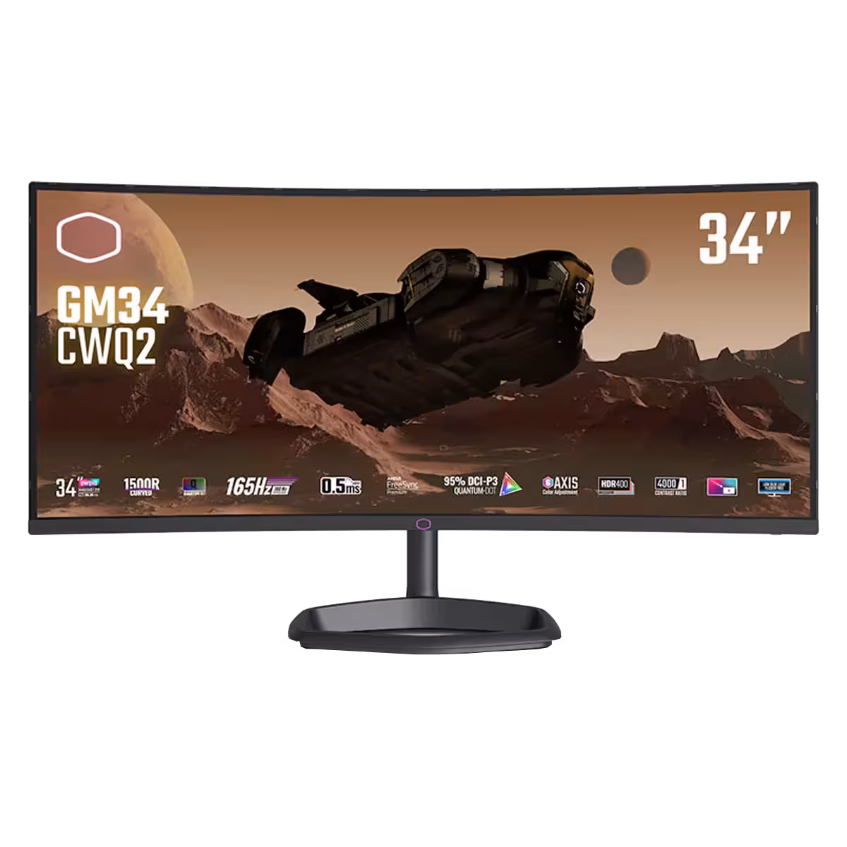 قیمت مانیتور 34 اینچ خمیده کولر مستر مدل GM34-CWQ2