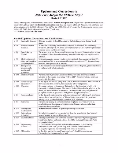 خرید و دانلود نسخه کامل کتاب First Aid Step1. 2007 with extras