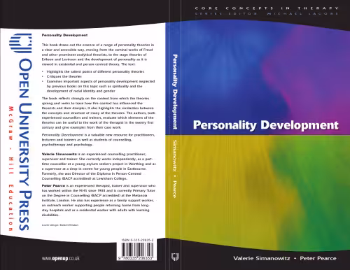 خرید و دانلود نسخه کامل کتاب Personality Development (Core Concepts in Therapy)