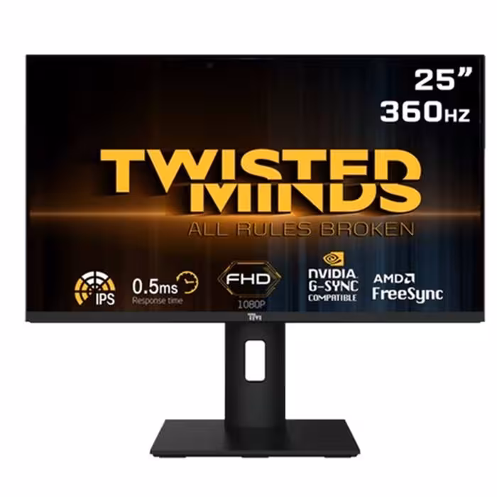 مانیتور گیمینگ 25 اینچ تویستد مایندز مدل TM25BFI