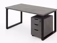 میز اداری کارشناسی همراه با فایل 3 کشو کد 131