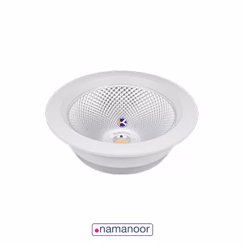 سیلندری 12 وات سری 606 با سایز برش 100mm نمانور