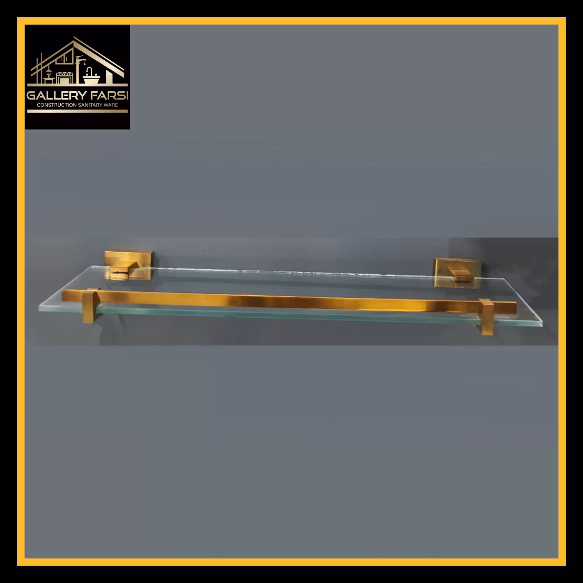 اتاژور جلو آینه طلایی مات کد009(استیل304)
