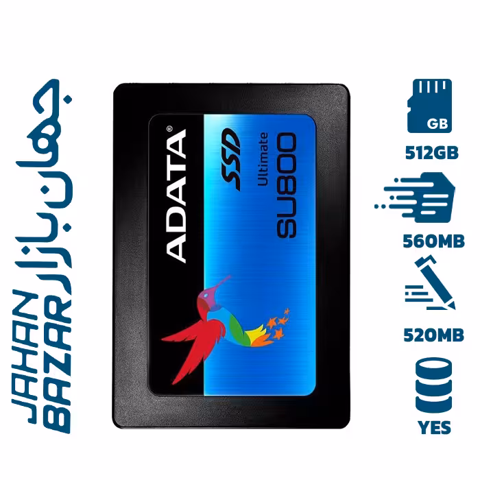 اس اس دی ای دیتا مدل Ultimate SU800 ظرفیت 512 گیگابایت