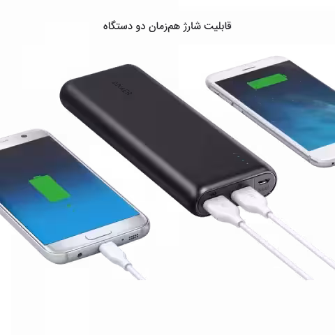پاور بانک 20000میلی آمپر ساعت ANKER مدل POWERCORE SPEED