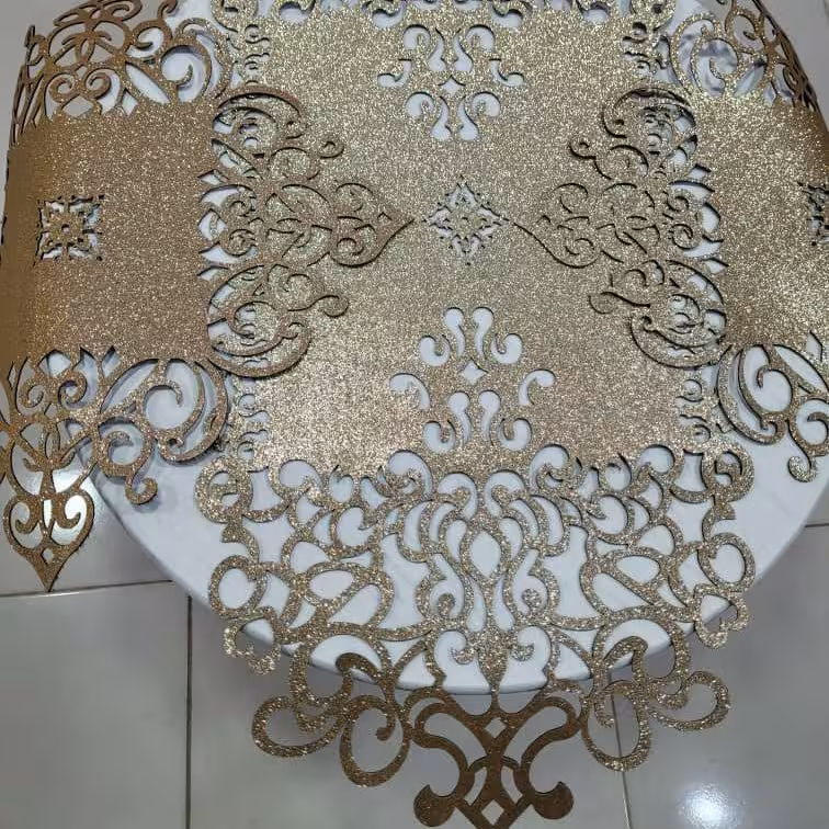 رومیزی یک رویه و عسلی