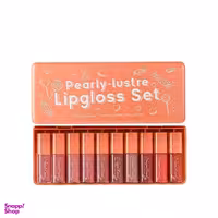 رژ لب مدل pearly lustre lip gloss کد 101 مجموعه 10 عددی