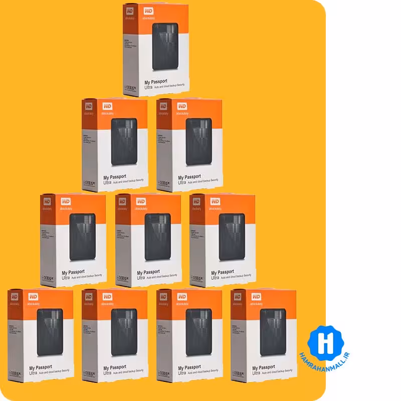 باکس هارد 2.5 اینچ USB 0.3 مدل MY PASSPORT Ultra پک 10 عددی