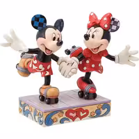 فیگور دیزنی میکی موس و مینی موس Mickey And Minnie Roller Skating کد 6014315