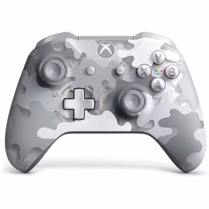 دسته بازی ایکس باکس Series S-X اورجینال خاکستری چریکی | Controller Arctic Camo Xbox Series