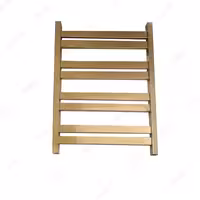 حوله خشک کن استیل فلت طلایی 75