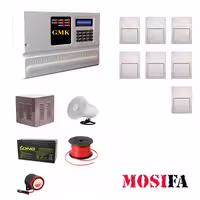 پکیج دزدگیر اماکن GMK سیمکارتی مدل GM_F7