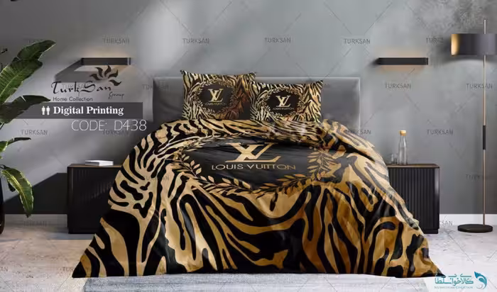 روتختی طرح LV دو نفره برند ترکسان کد ND438