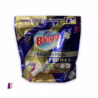 قرص ماشین ظرفشویی بینگو Bingo مدل Akıllı Kapsül Pro Max بسته 20 عددی