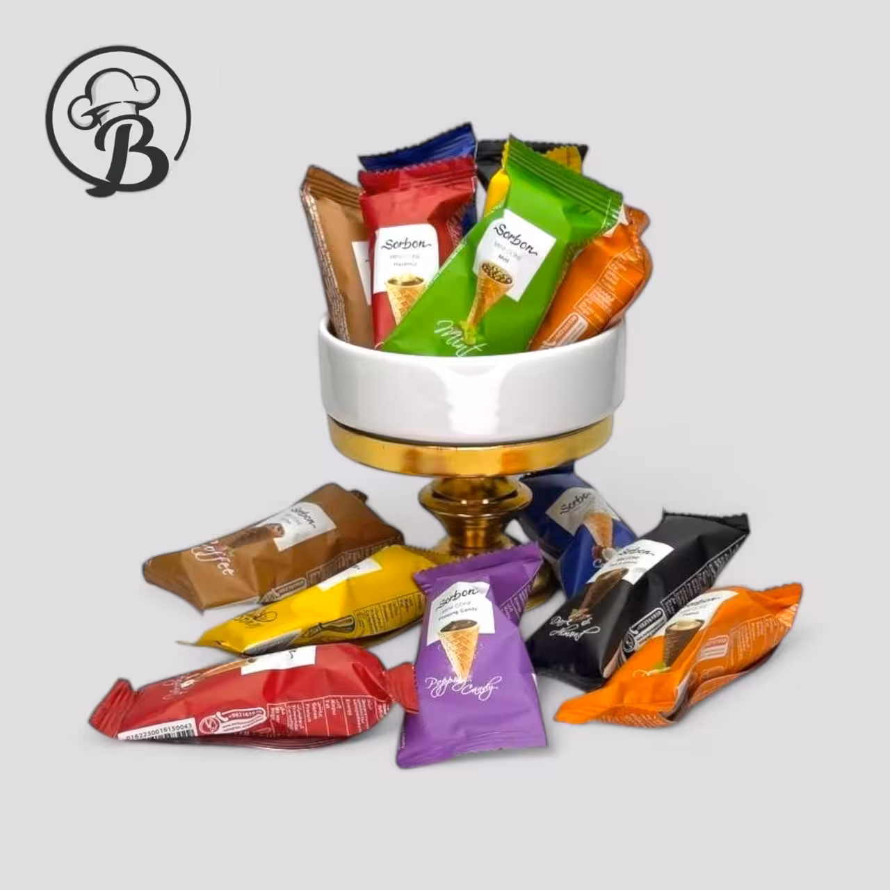 شکلات پذیرایی قیفی سوربن