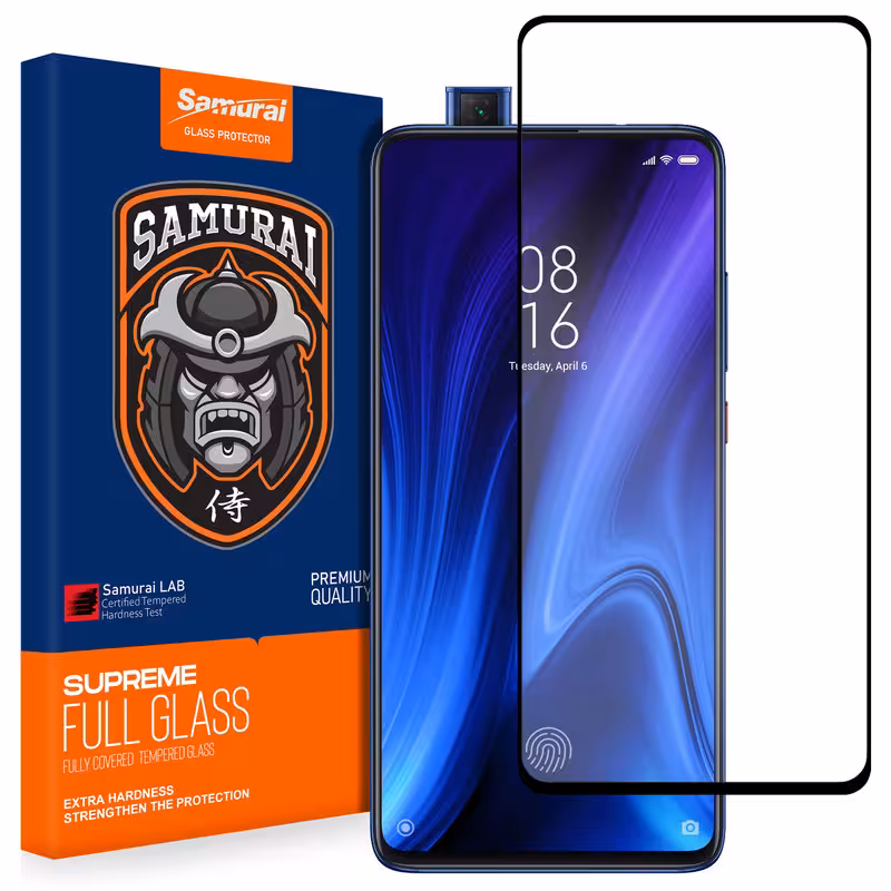 محافظ صفحه نمایش شیشه ای سامورایی مدل ovglass مناسب برای گوشی موبایل شیائومی Redmi K20 / K20 Pro / Mi 9T