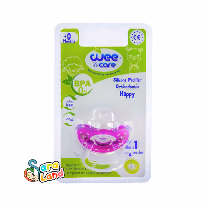 پستانک ارتودنسی وی کر مدل P113 مخصوص نوزادان  0 ماه