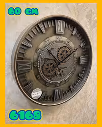 ارسال فوری   امکان خرید حضوری   ساعت چرخ دنده والتر مدل 6168 سایز 60 سانت