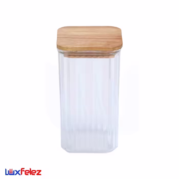 بانکه دومان درب چوب مدل شیار دار حجم 400 میلی لیتر