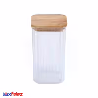 بانکه دومان درب چوب مدل شیار دار حجم 400 میلی لیتر