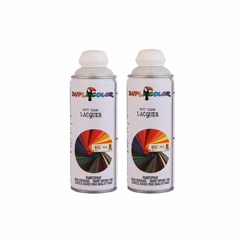 اسپری کیلر مات دوپلی کالر مدل Lacquer حجم 400 میلی لیتر مجموعه 2 عددی
