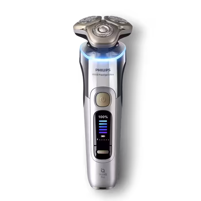 ماشین اصلاح برقی فیلیپس i9000 پرستیژ اولترا واتر و درای با اسکین‌آی‌کیو پرو