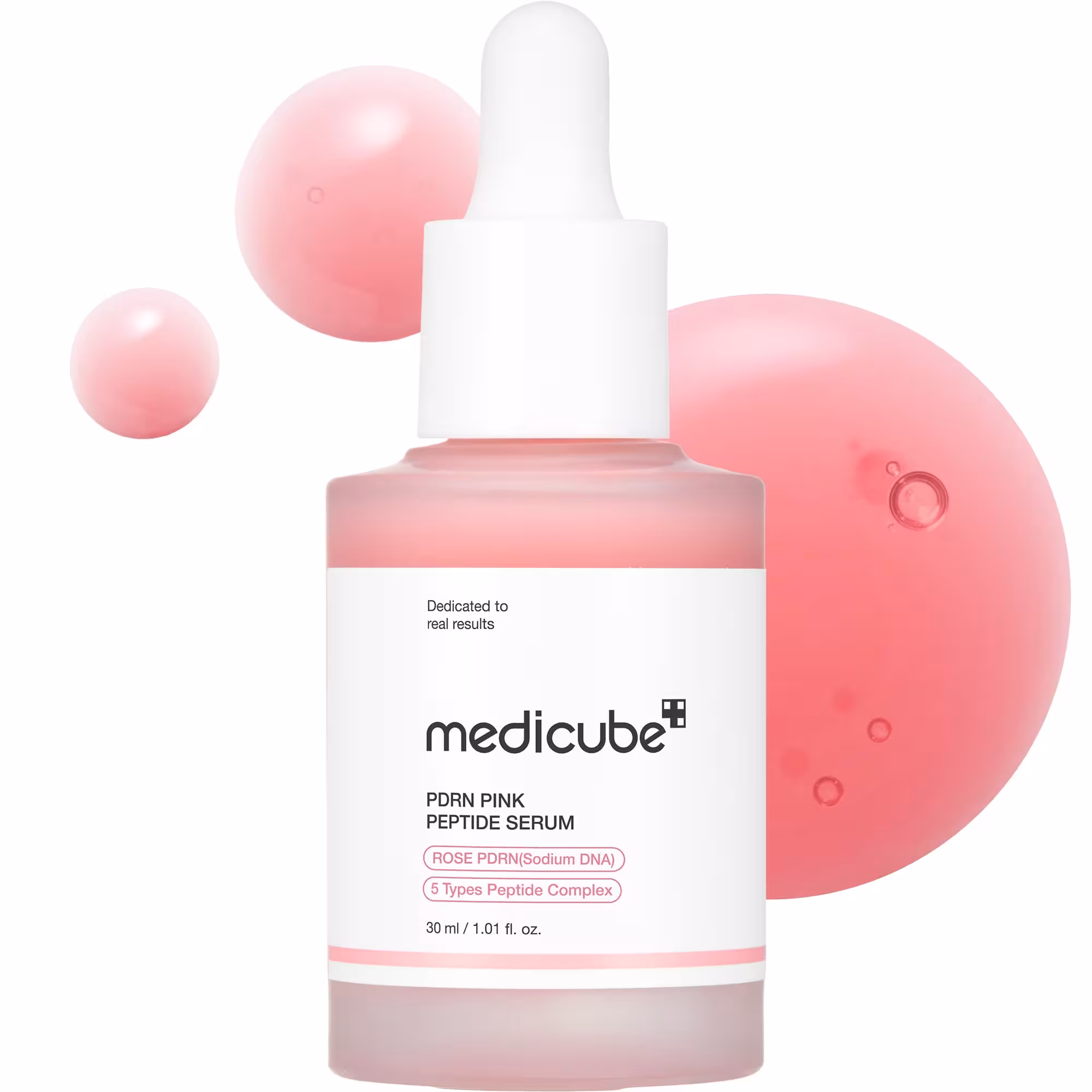 سرم روشن کننده و ضدپیری پپتاید مدی کیوب ( MEDICUBE – PDRN Pink Peptide Serum )