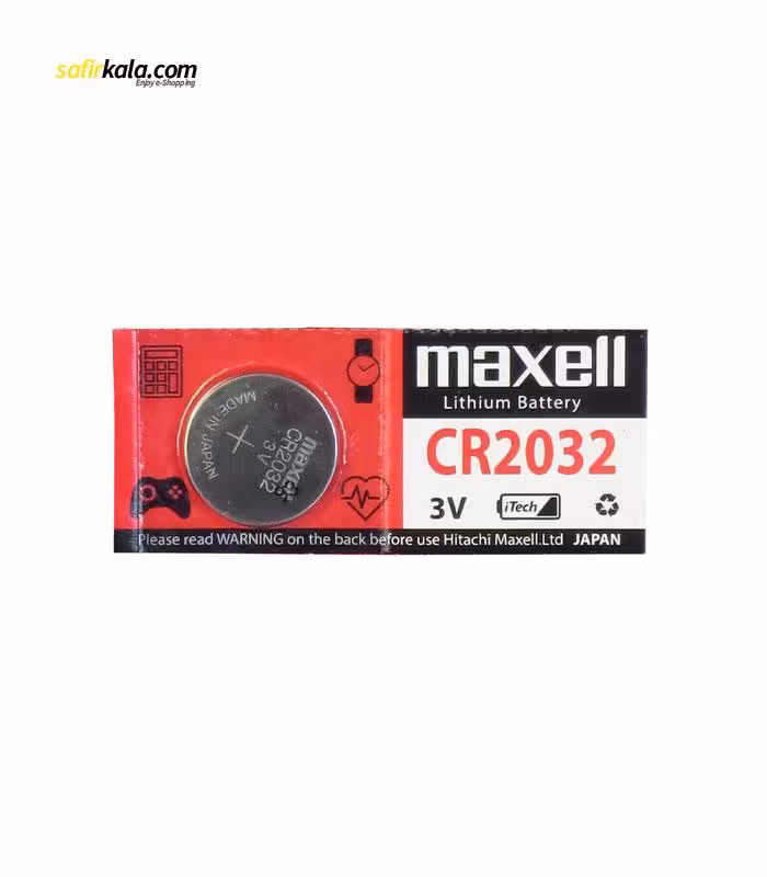 باتری سکه ای مکسل مدل CR2032
