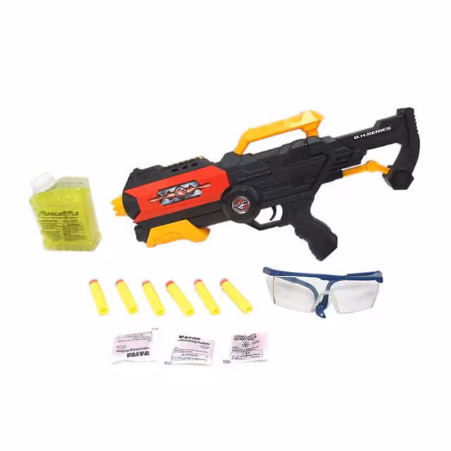 تفنگ اسباب بازی مدل تیرژله ای تیر ابری 518D