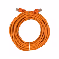 کابل شبکه 10 متری VERITY مدل CAT6 نارنجی