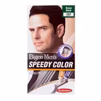 کیت رنگ مو مردانه بیگن BIGEN سری اسپیدی کالر Speedy Color مدل Brown Black قهوه ای تیره  شماره 102