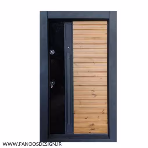 درب ضد سرقت ترموود و شیشه کد 1208