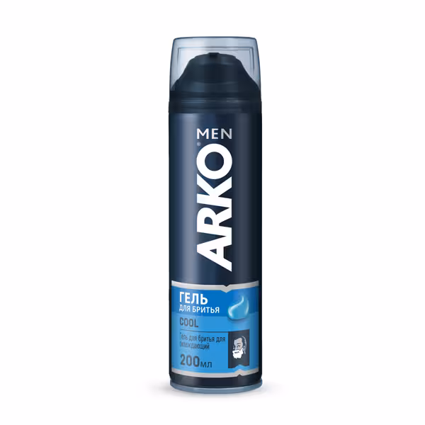 ژل اصلاح آرکو من مدل Cool حجم 200 میلی لیتر Arko Man Shaving Gel Cool