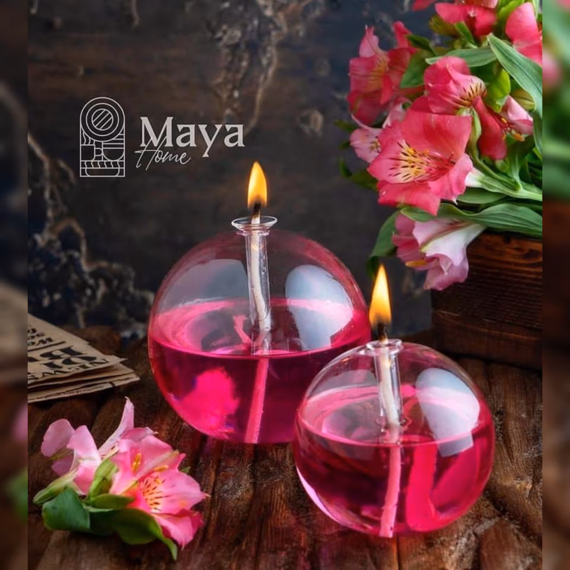 جا شمعی پیرکس گرد همراه با پارافین ارسال به صورت رندوم سایز بزرگ