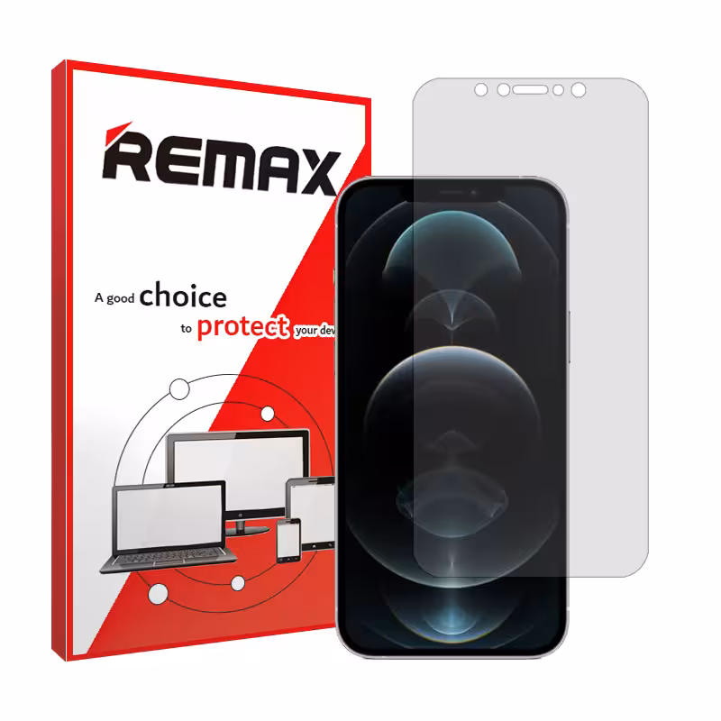 گلس اپل iPhone 12 Pro مدل هیدروژلی شفاف برند ریمکس کد S