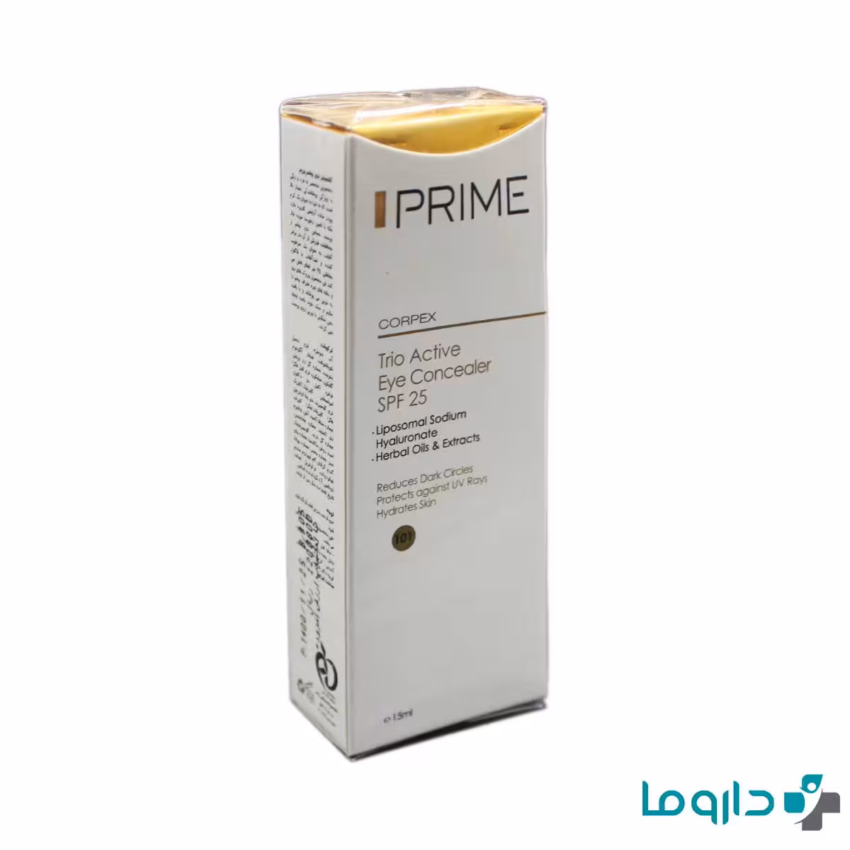 کانسیلر دور چشم پریم SPF25 شماره 101