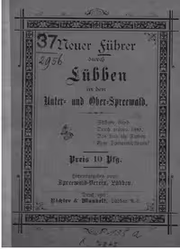 خرید و دانلود نسخه کامل کتاب Neuer Führer durch Lübben in den Unter- und Ober-Spreewald