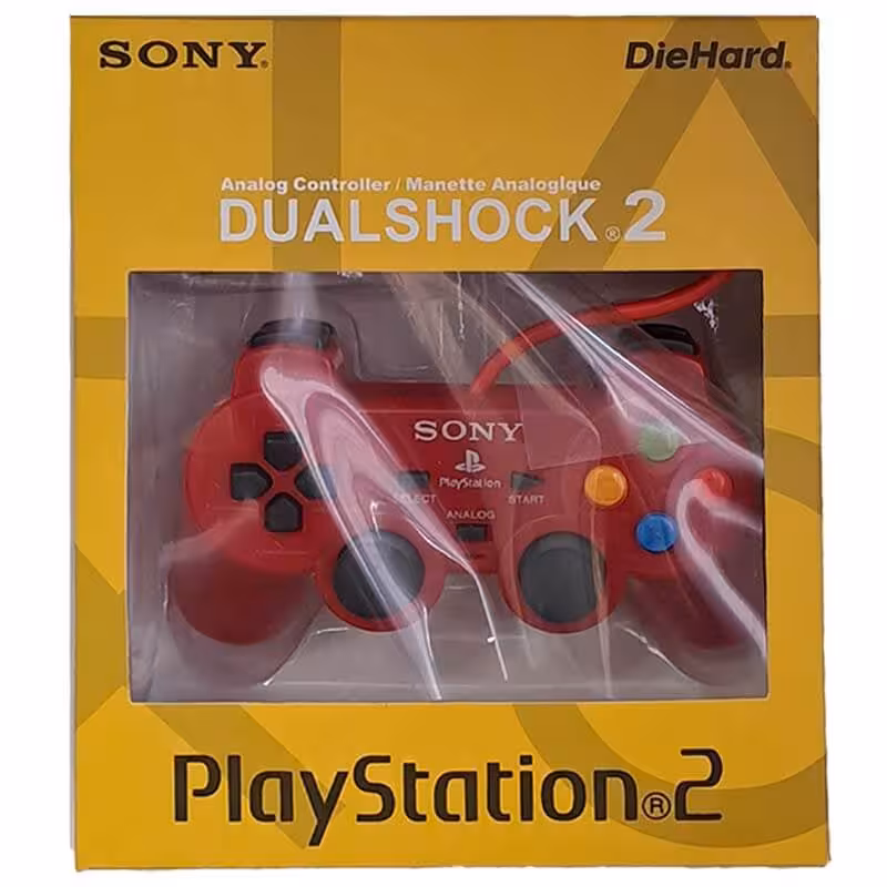 گیم پد ps2 سیم ابریشمی دکمه رنگی