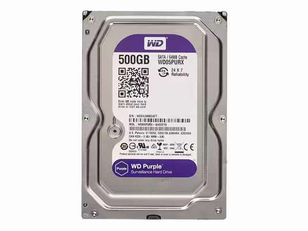 هارد اینترنال وسترن دیجیتال بنفش Western Digital 500GB