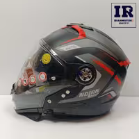 کلاه کاسکت فک جداشو نولان NOLAN N70-2GT مشکی قرمز
