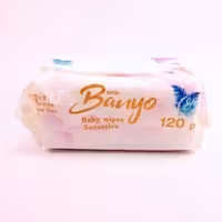 دستمال مرطوب بانیو مدل 001 بسته 120 عددی