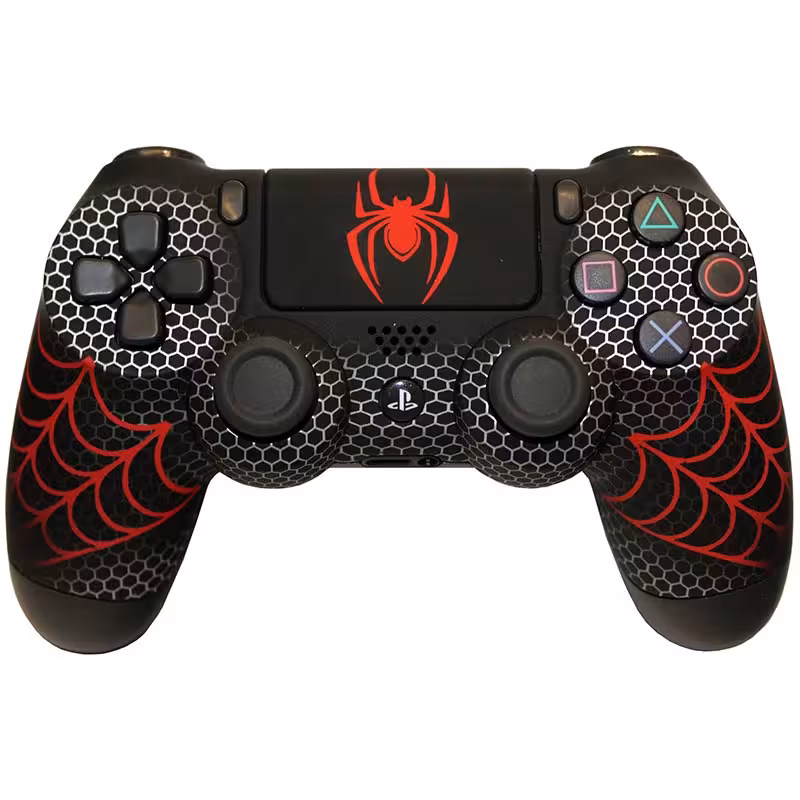 کنترلر های کپی PS4 طرح اسپایدر مشکی