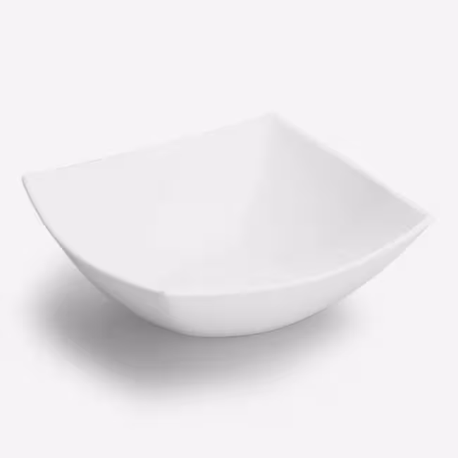 کاسه ترشی کوادراتو سفید لومینارک