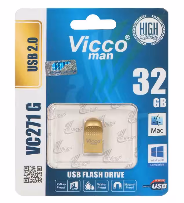 فلش مموری ویکومن مدل VC271 G USB 2.0 ظرفیت 32 گیگابایت