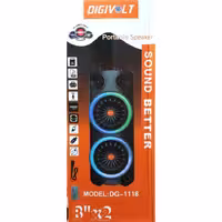 اسپیکر بلوتوث شارژی  مدل DG-1118